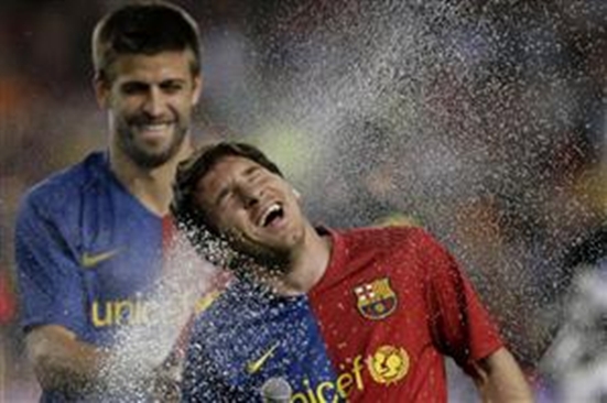 Messi Pique