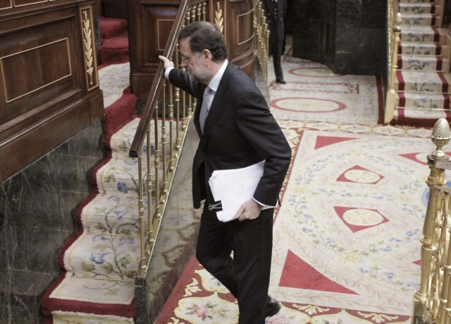 Mariano Rajoy, presidente del Estado Español.