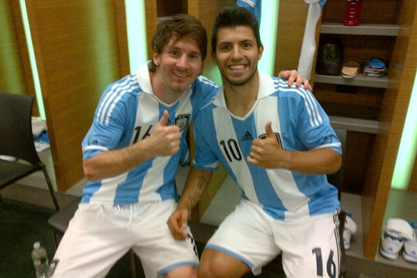 Aguero Messi