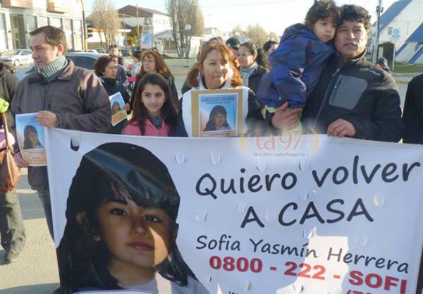 Los padres y la hermana de Sofía Herrera pidieron por su aparición, a cinco años de angustiosa búsqueda.