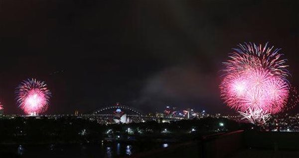 Australia, uno de los primeros lugares en el mundo en recibir al nuevo año.