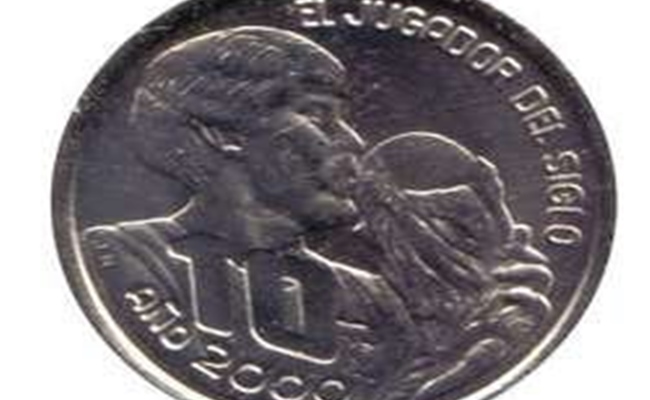 moneda Maradona