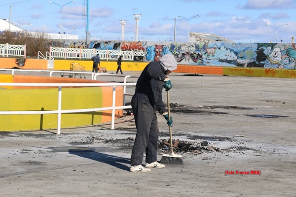 vandalos pista patinaje