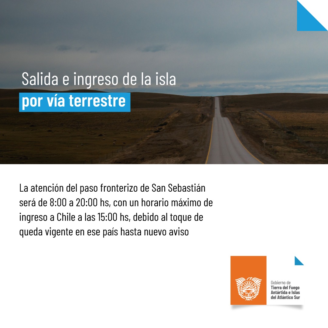 Importante Chile Mantendra Las Fronteras Abiertas Solo Entre Las 8 Y Las 15 Horas La 97 Radio Fueguina