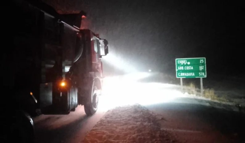 esquel ruta nieve