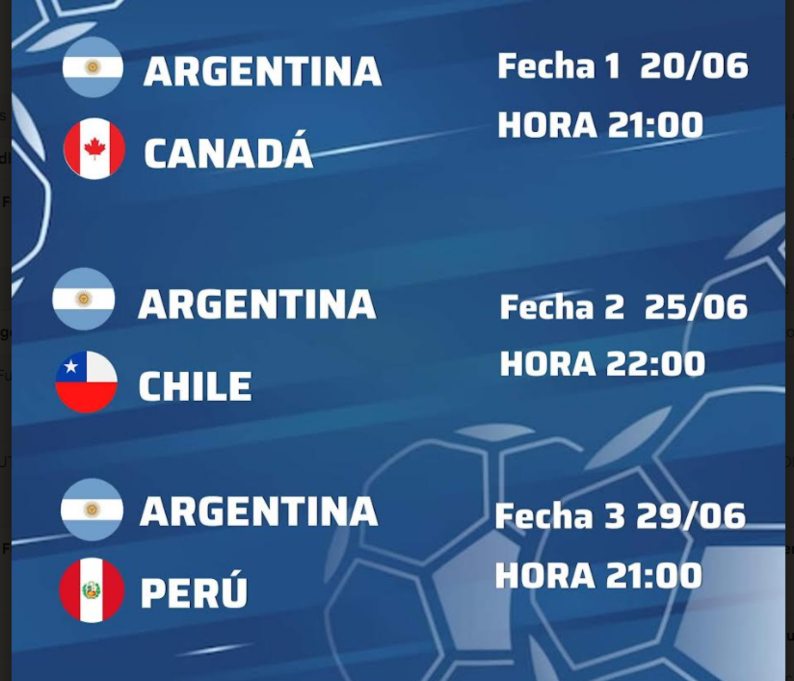 fixture copa america