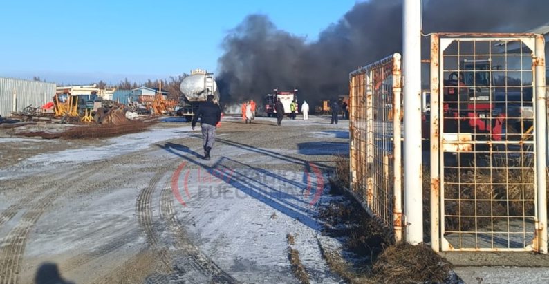 incendio camion zapco