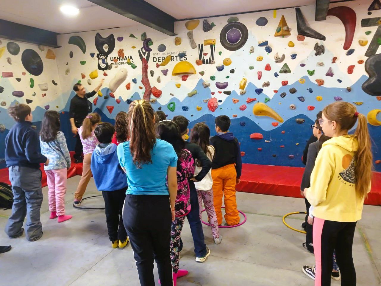 escalada actividades del receso invernal