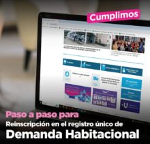 registro Único de demanda habitacional