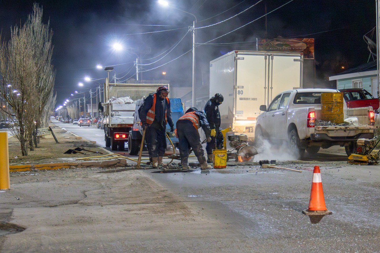 trabajos de remediaciÓn vial en 9 de julio y alberdi