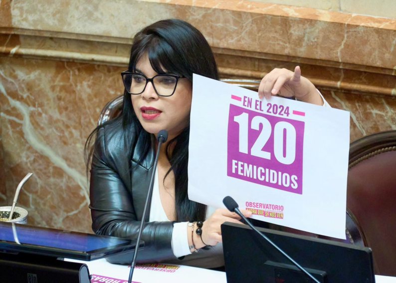 Eugenia Duré: “La misoginia y violencia de Milei hacia las mujeres no tiene límite”