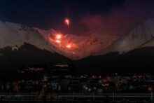 bajada de antorchas del martial