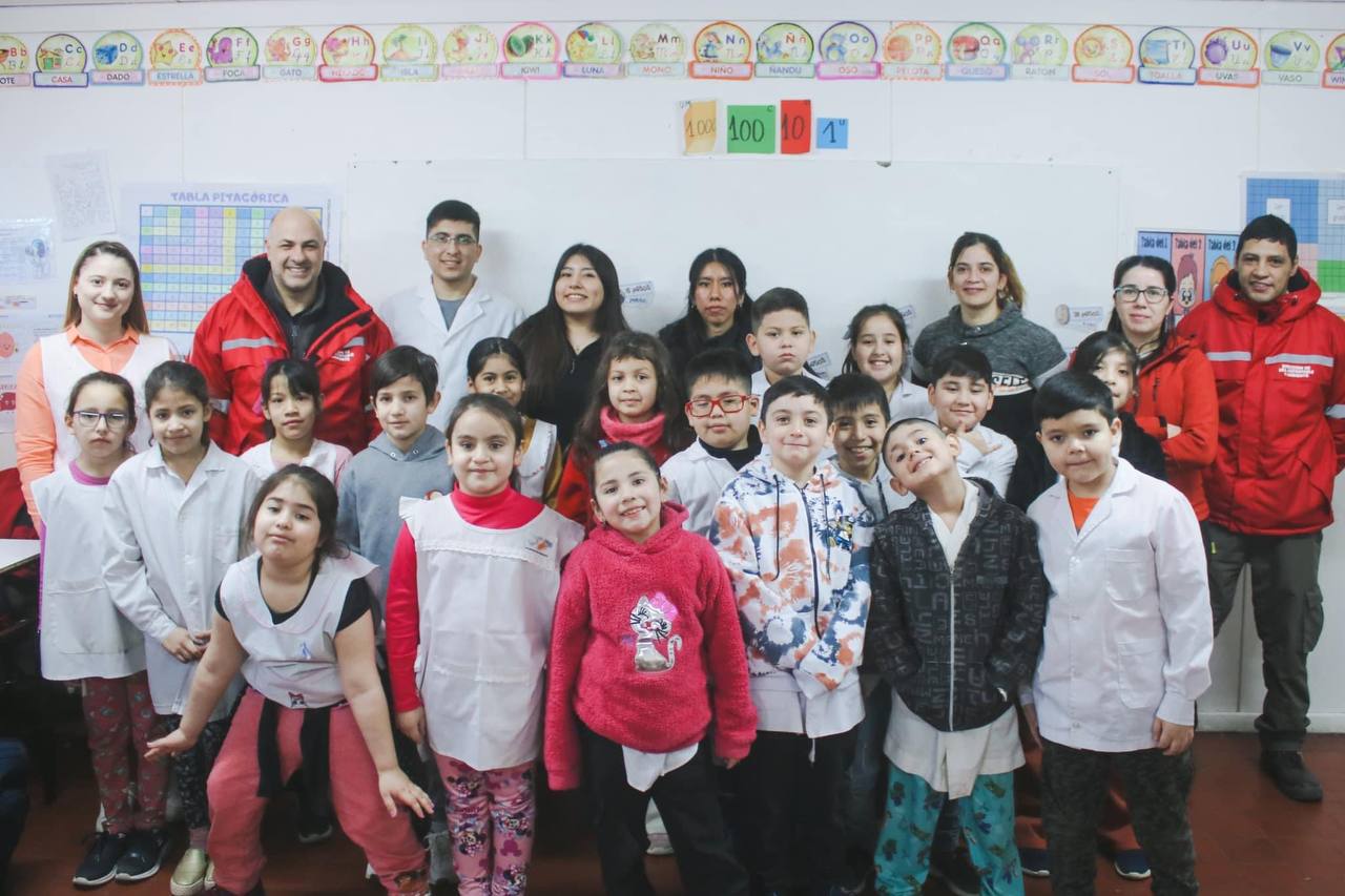 educación ambiental en las escuelas de tolhuin