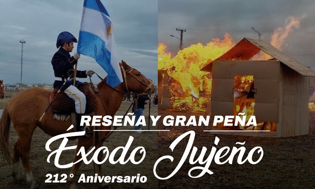 gran peÑa por el 212° aniversario del Éxodo jujeÑo