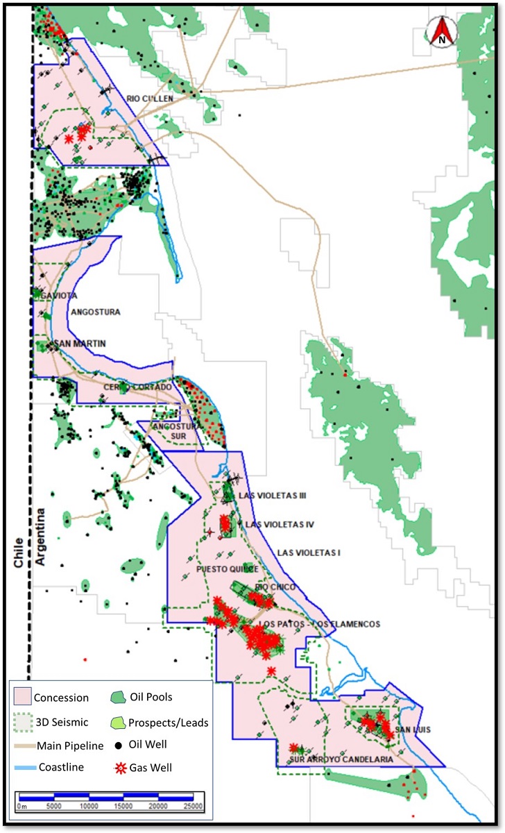 mapa yacimientos