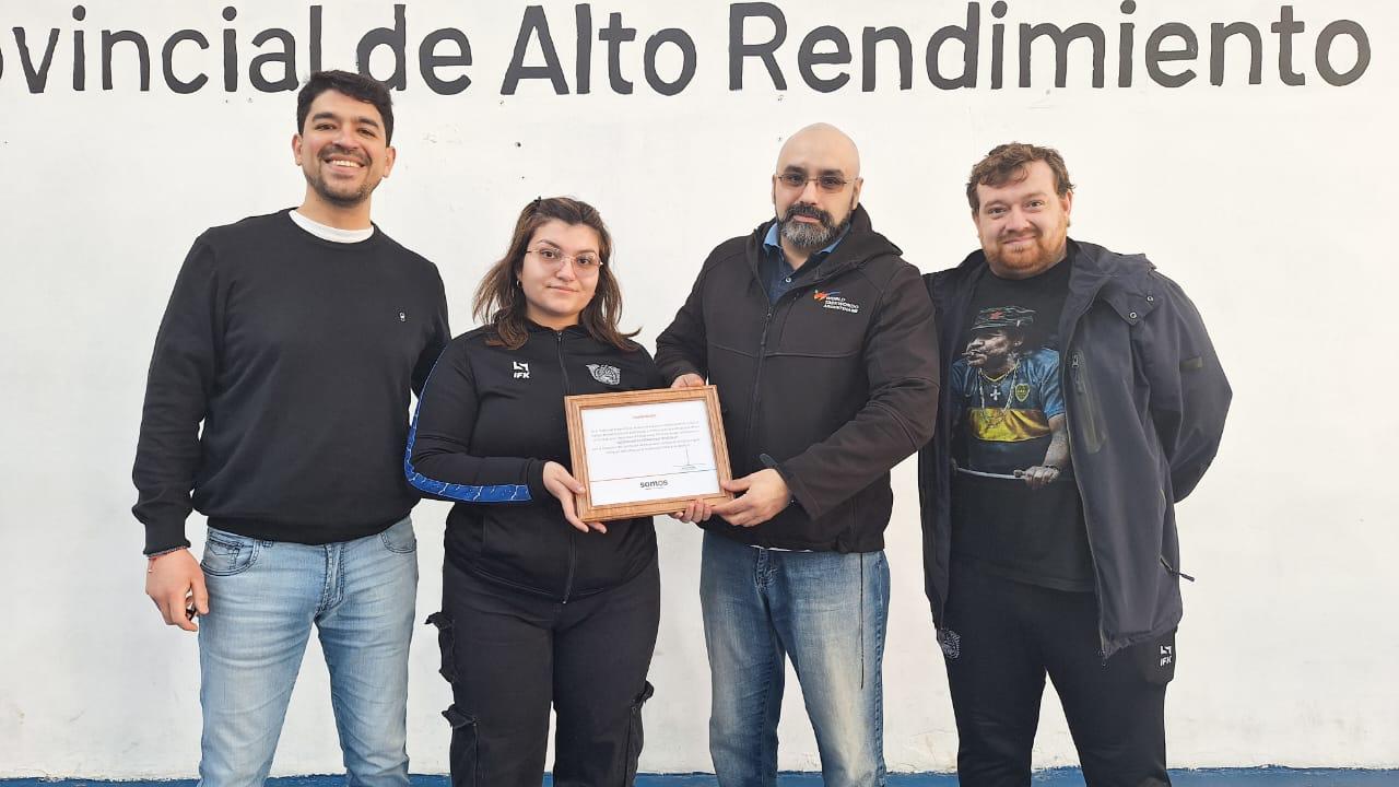 Entregaron certificados de IGJ al Club Cóndor y la Asociación de Taekwondo