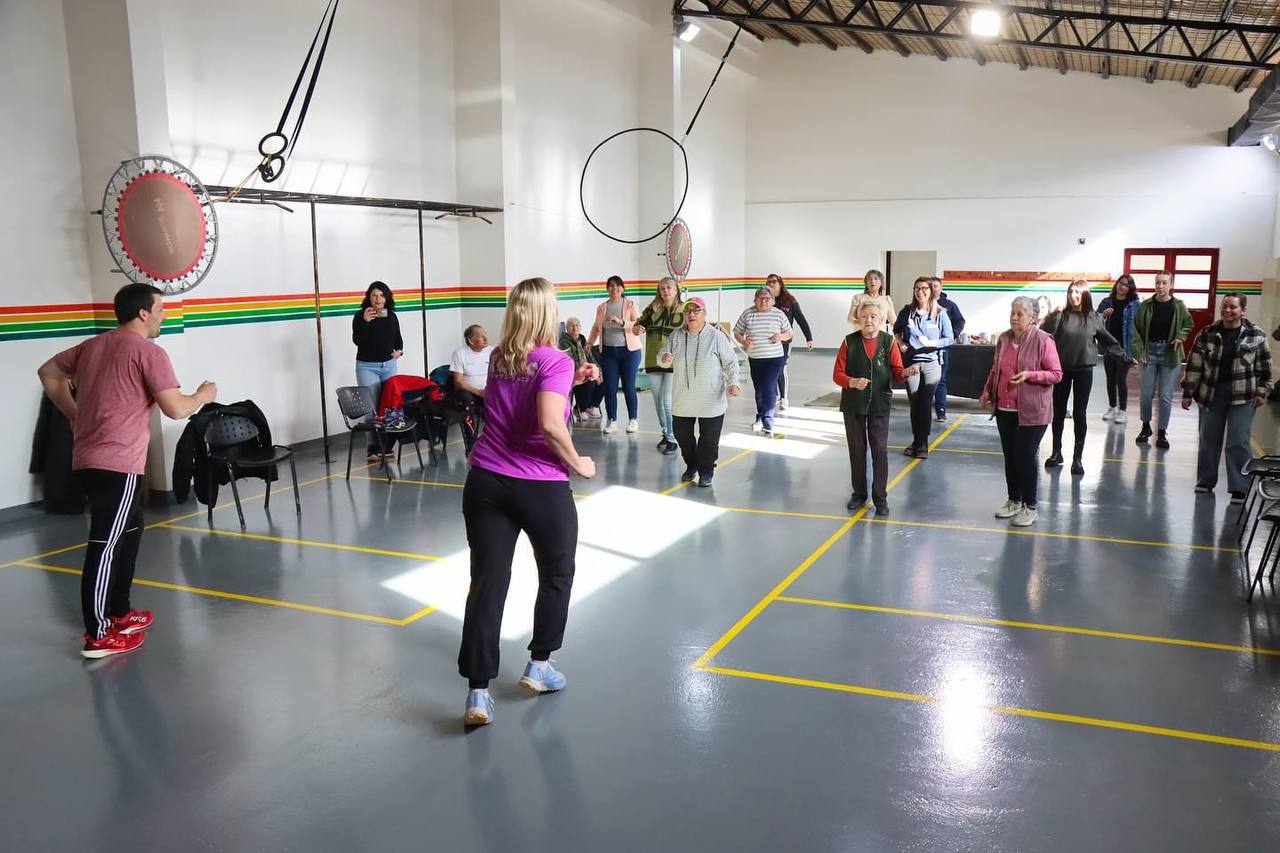 Celebraron el Día del Bastón Verde con un encuentro recreativo inclusivo