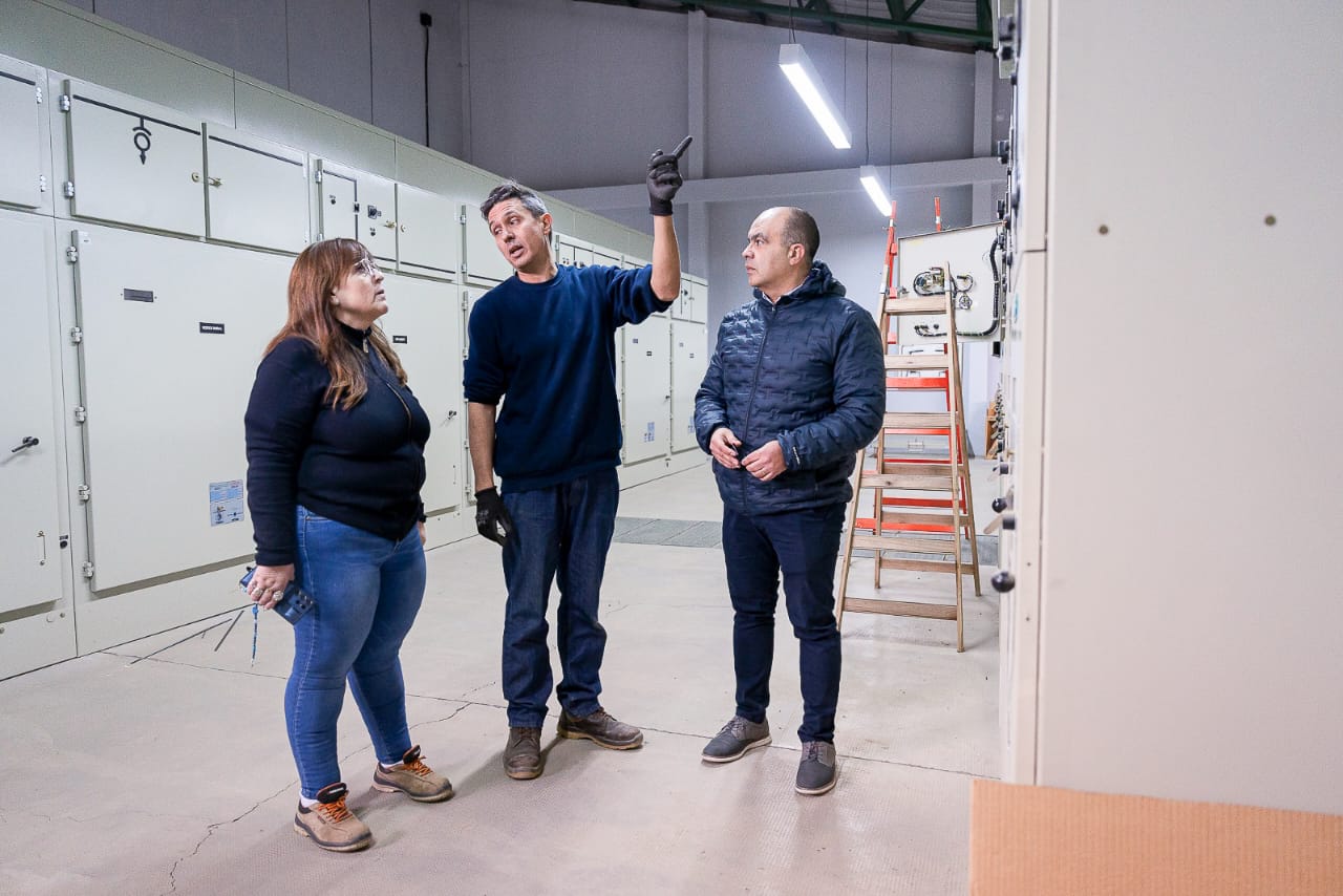 Informan tareas en el centro de distribución eléctrica de Torelli