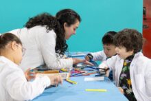 club “ciencia en tu barrio” educacion escuela estudiante docente maestra