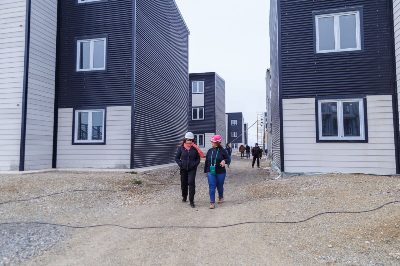 el ipvyh continÚa la construcciÓn de viviendas en rÍo grande