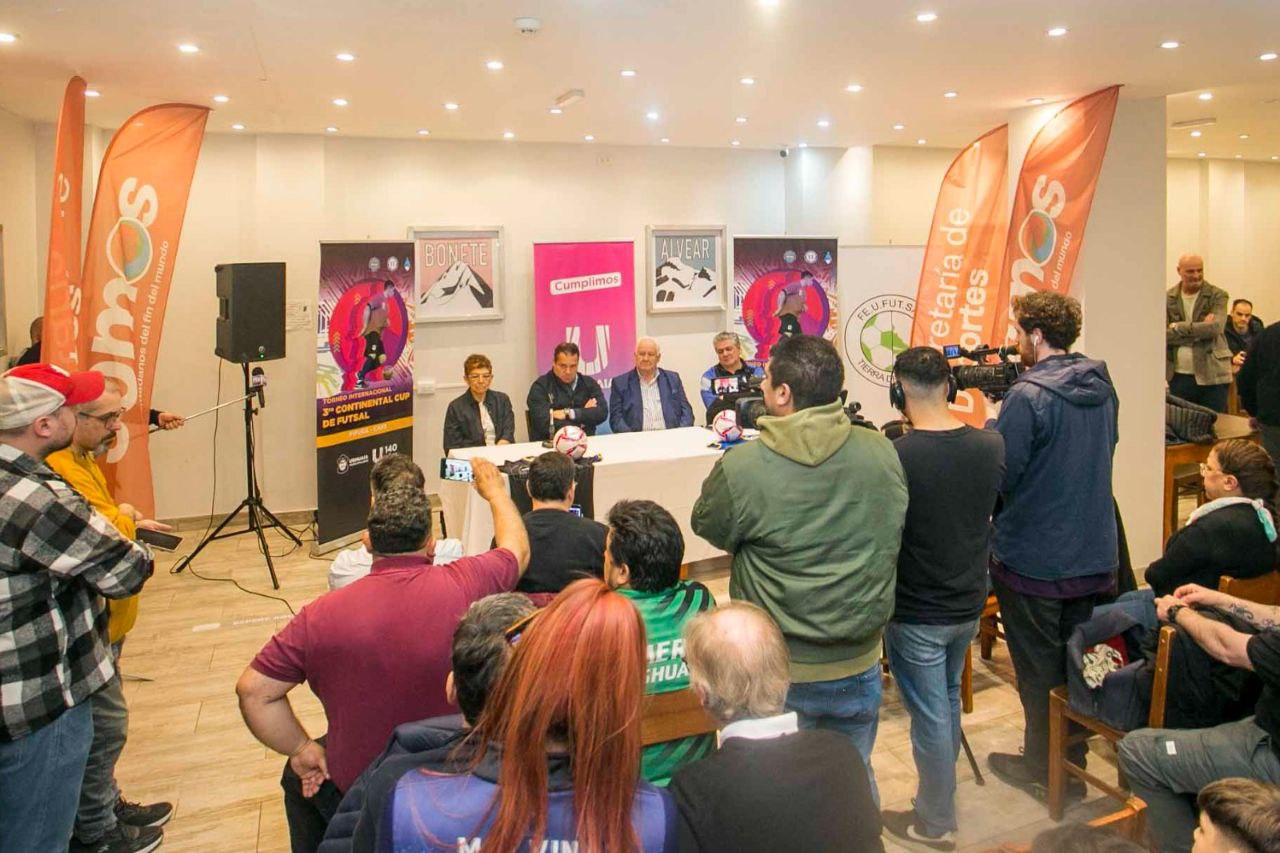 presentaciÓn oficial de la continental cup de futsal