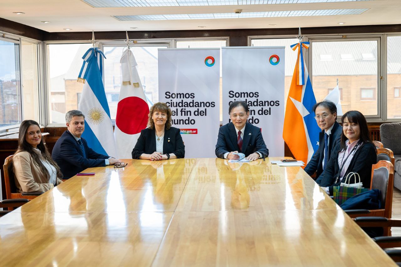 tierra del fuego y la embajada de japÓn