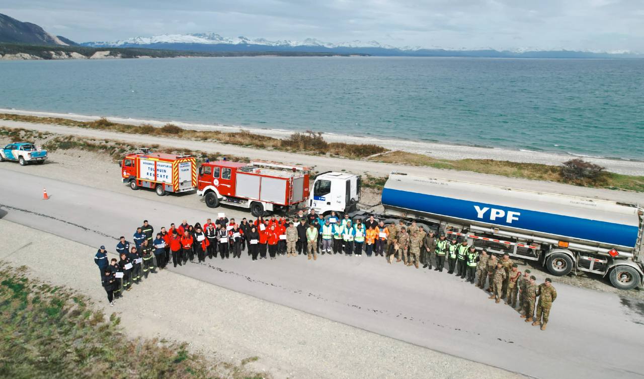 Tolhuin trabaja para mejorar su capacidad de respuesta en emergencias