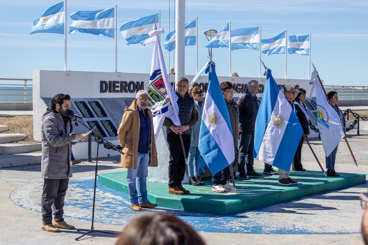 El Municipio acompañó el acto por el Día de la Soberanía Nacional