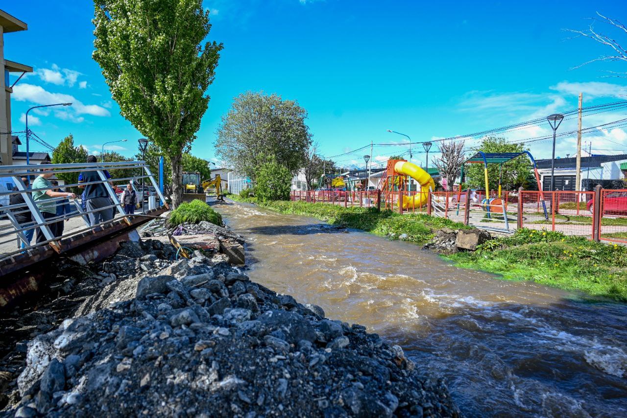 Se desbordó el arroyo Buena Esperanza y el Municipio deberá realizar obras