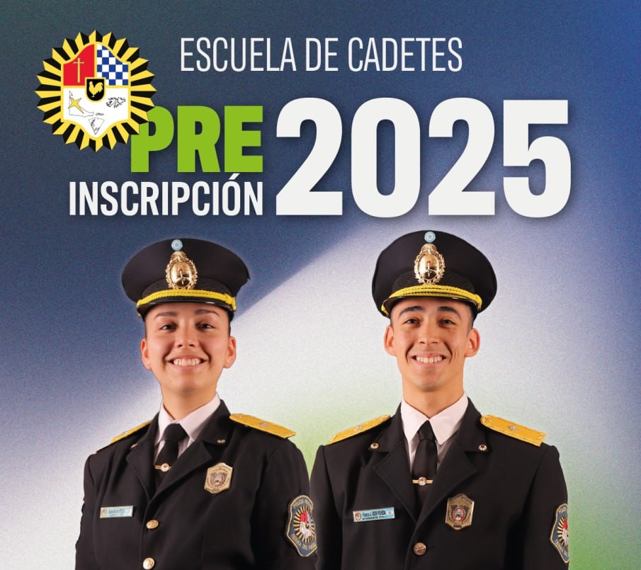 Abren preinscripciones a la Escuela de Policía para el año 2025