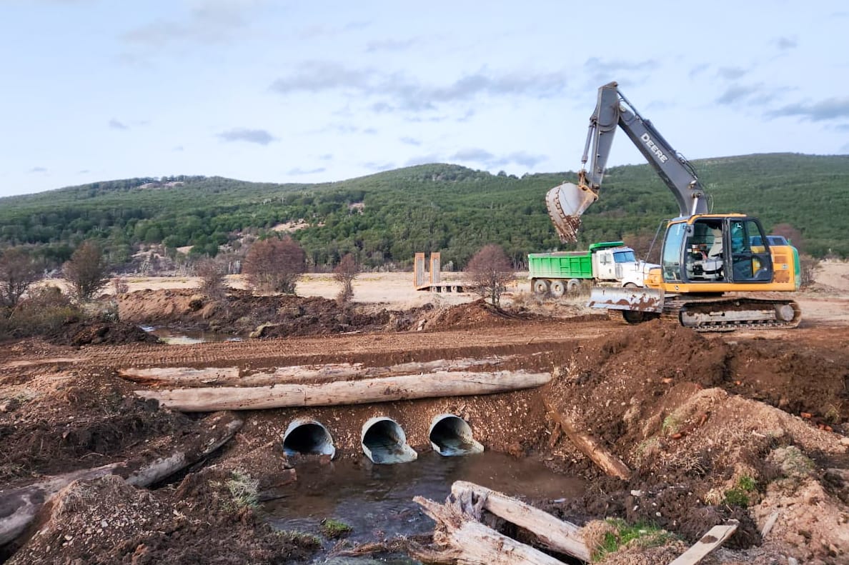 vialidad provincial realiza mejoras en la infraestructura vial de la ruta en la reserva “corazÓn de la isla”