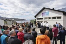 el intendente de ushuaia inaugurÓ la planta de procesamiento de crustÁceos