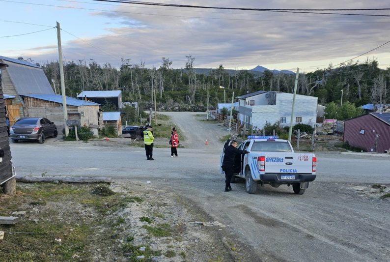 Trasladaron a un herido de arma blanca de Tolhuin al Hospital Río Grande