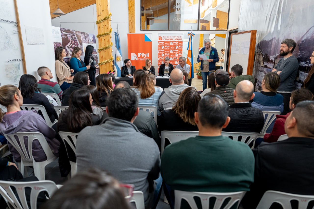 sorteo de lotes para docentes, policÍas y personal de salud en la ciudad de ushuaia