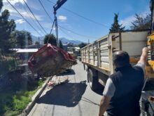 ushuaia realizÓ un operativo de remociÓn de chatarra de la vÍa pÚblica