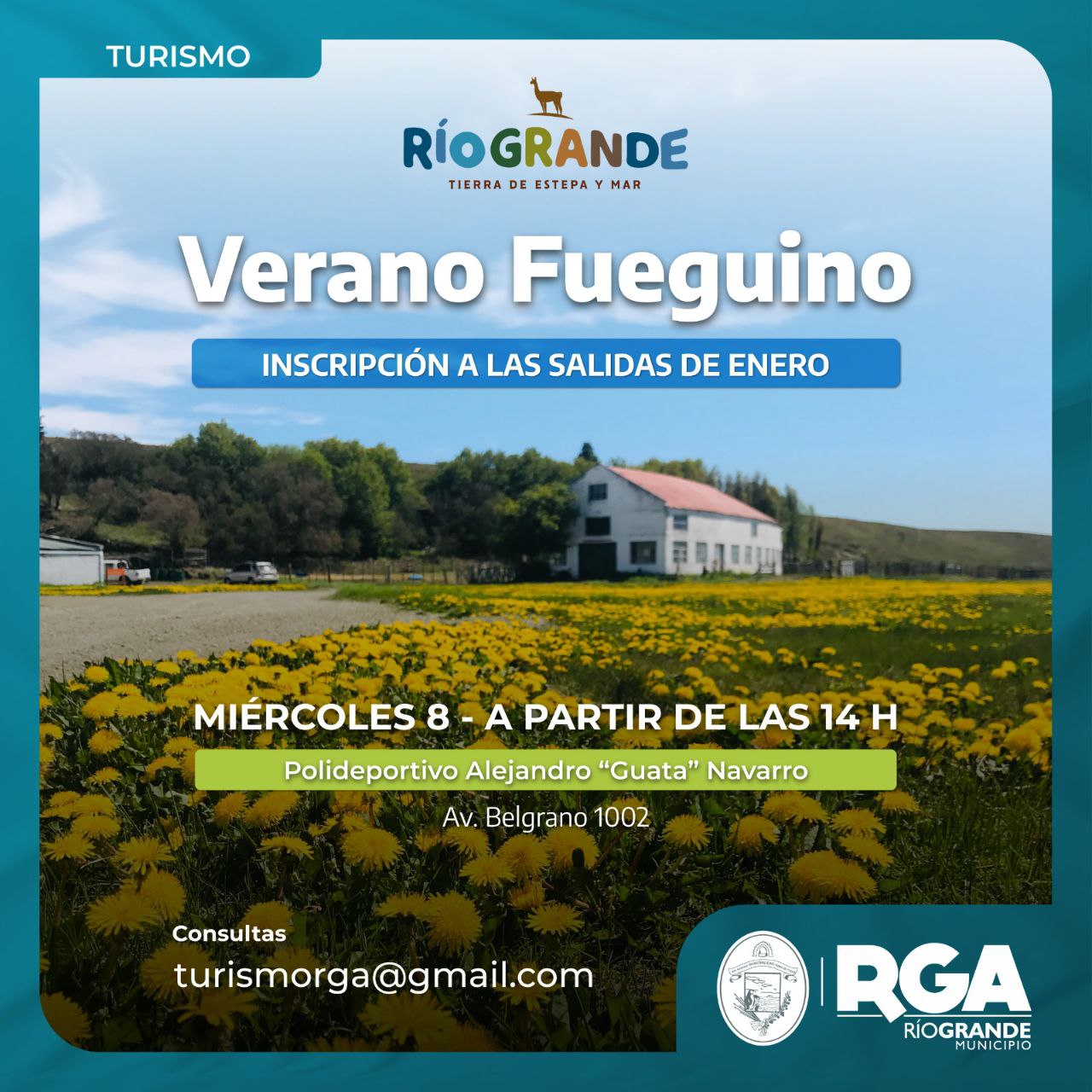 Inscripciones para sumarse a las salidas del programa «Verano Fueguino»