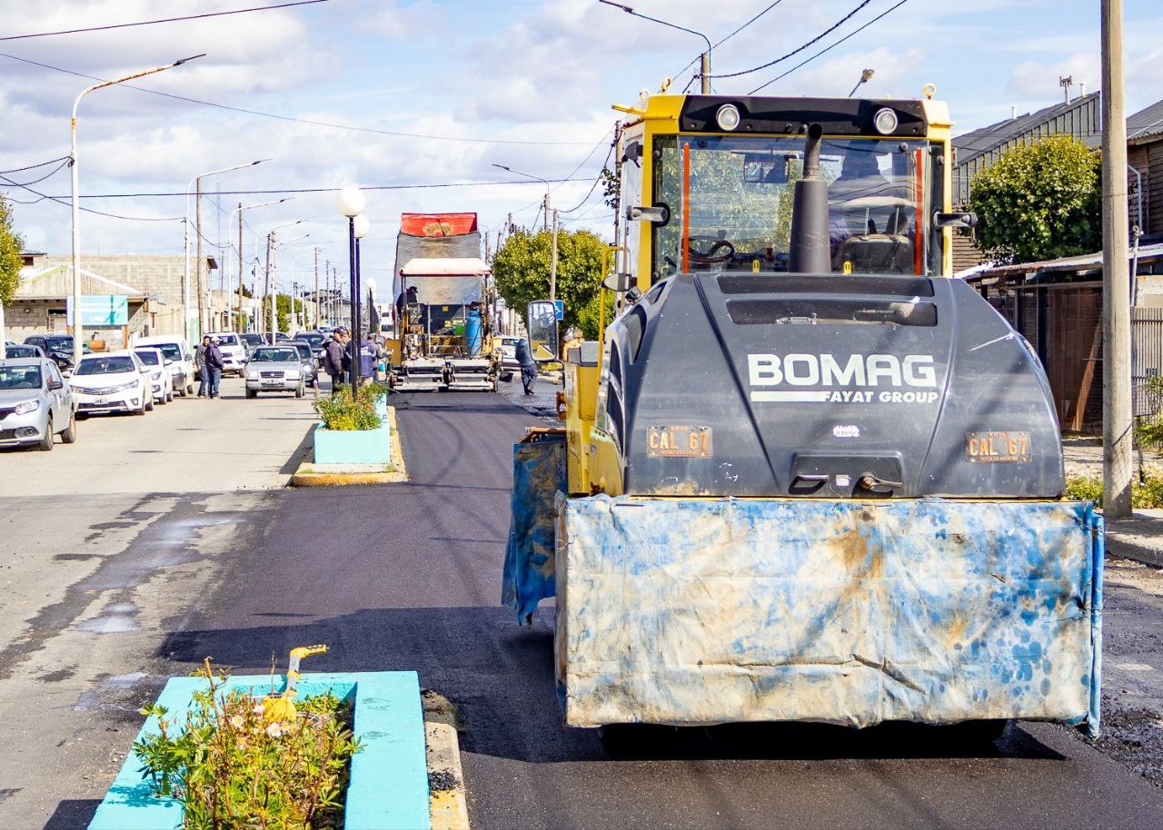 obra de recapado asfÁltico sobre calle liniers